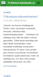 Mobile Screenshot of mangnussi.blogaaja.fi