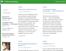 Tablet Screenshot of mangnussi.blogaaja.fi