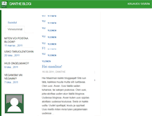 Tablet Screenshot of danthe.blogaaja.fi