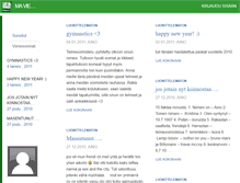 Tablet Screenshot of aino97.blogaaja.fi