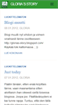 Mobile Screenshot of gloria.blogaaja.fi