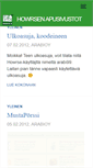 Mobile Screenshot of howrsehelppi.blogaaja.fi