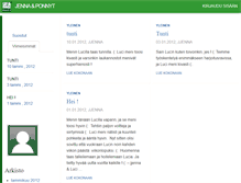 Tablet Screenshot of jennajaluci.blogaaja.fi