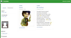 Desktop Screenshot of pilvilinna.blogaaja.fi
