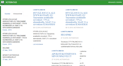 Desktop Screenshot of kotisiivous.blogaaja.fi