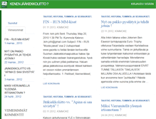 Tablet Screenshot of kimmoke.blogaaja.fi