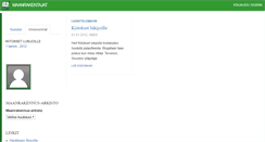 Desktop Screenshot of maanrakentajat.blogaaja.fi