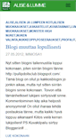 Mobile Screenshot of mimosa1.blogaaja.fi