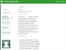 Tablet Screenshot of nombarelli.blogaaja.fi